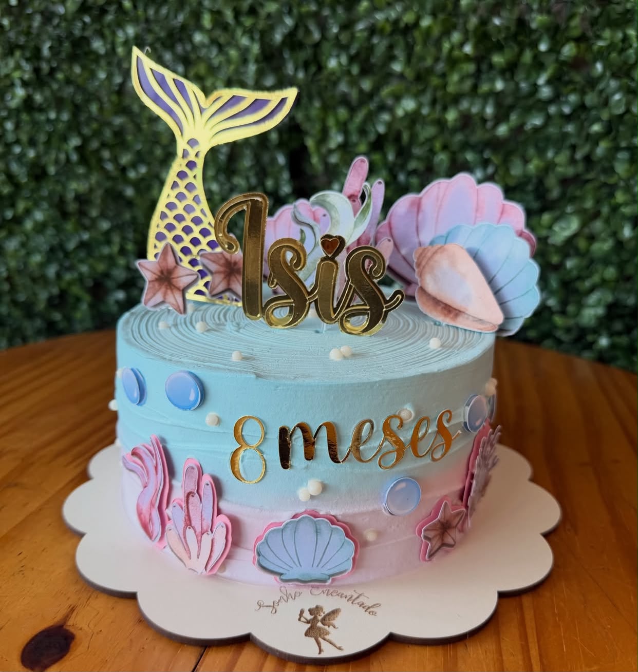 Bolo temático e personalizado feito pela confeitaria Sonho Encantado em Mauá - SP